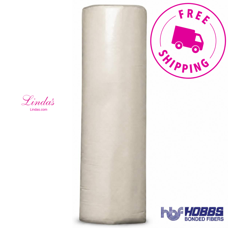 Hobbs Heirloom 80/20 Batting Roll — 96" x 30 Yards, Natural (Available for Pre-Order)