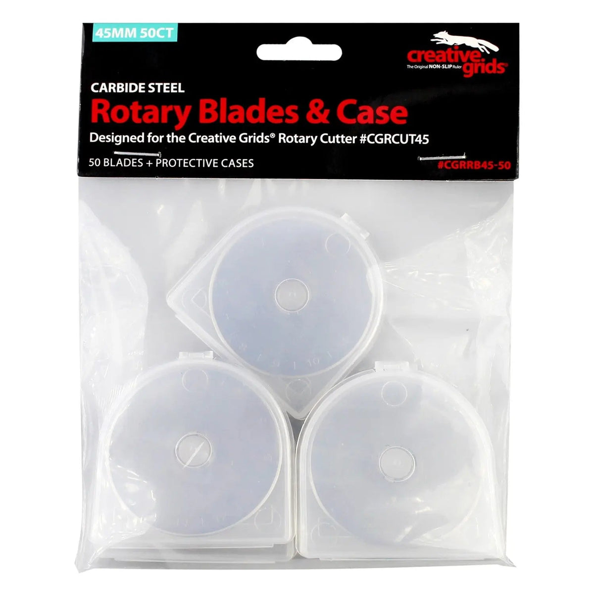 Creative Grids 45mm Replacement Rotary Blade 50pk — Fabric Depot