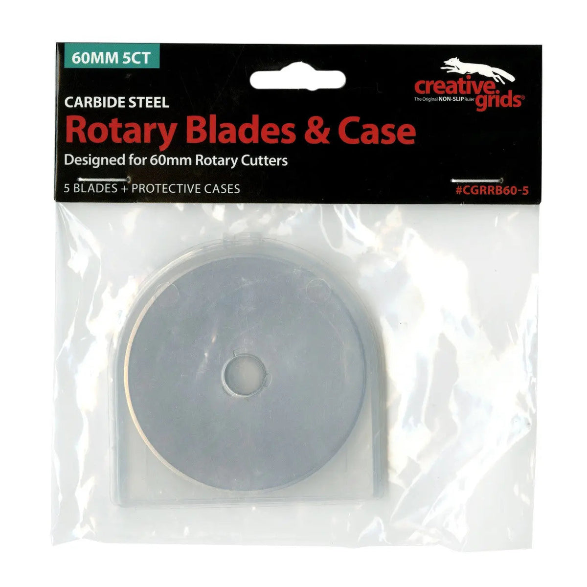 Creative Grids 60mm Replacement Rotary Blade 5pk – Fabric Depot