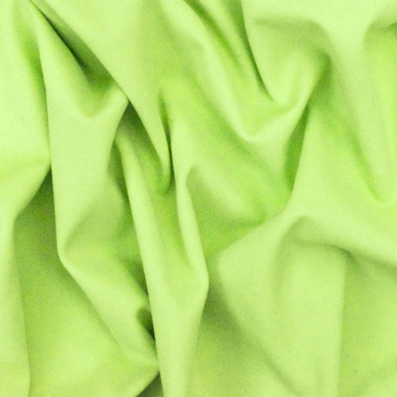 Lime Yellow Solid Stretch Tricot Yoga Swimwear Knit Fabric