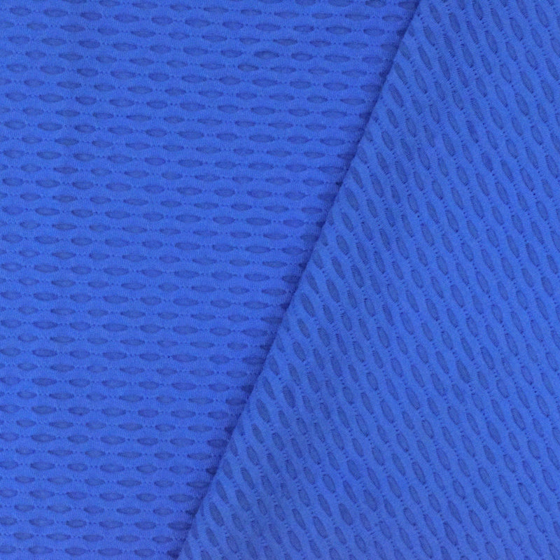 Digital Blue Famous Maker Stretch 3D Mesh Yoga Activewear Fabric