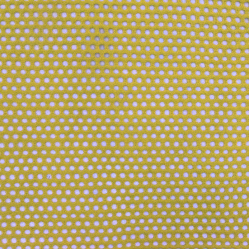 Chartreuse Yellow Famous Maker Mesh Stretch Yoga Activewear Knit Fabric