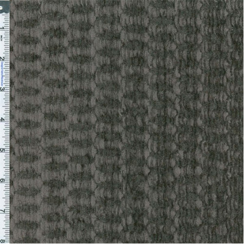 Brown Textured Chenille Home Decorating Fabric