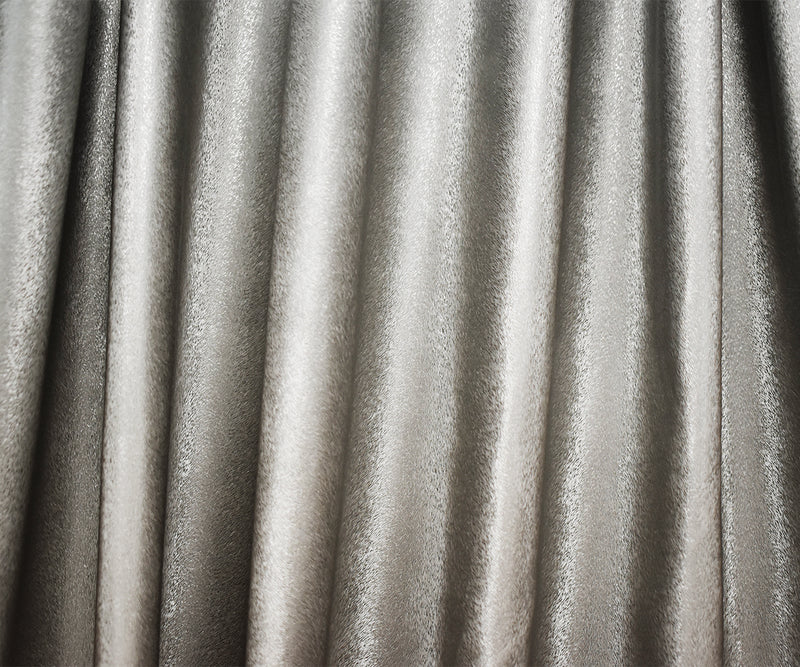 Silver Gray Majilite Faux Leather Upholstery Fabric