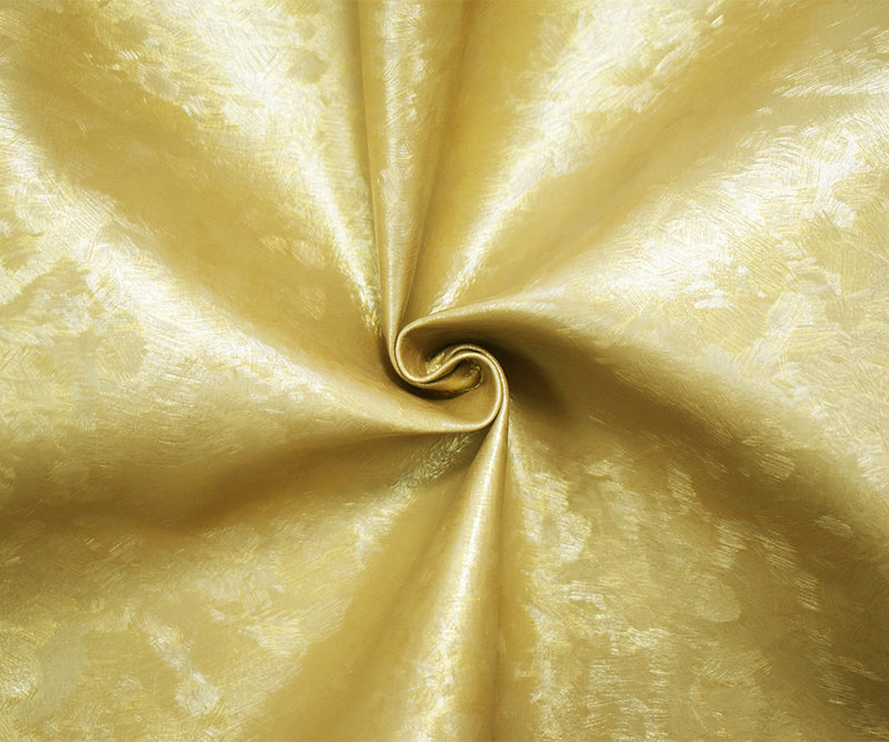 Yellow Gold Majilite Faux Leather Upholstery Fabric