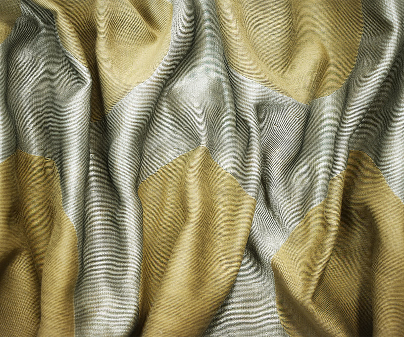 Silver/Beige Dot Jacquard Home Decorating Fabric