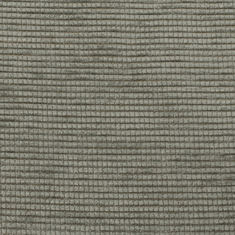 Gray-Brown Striped Poly Chenille Woven  Home Decorating Fabric