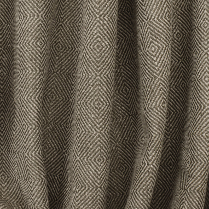 Taupe-Brown Diamond Twill Woven Home Decorating Fabric