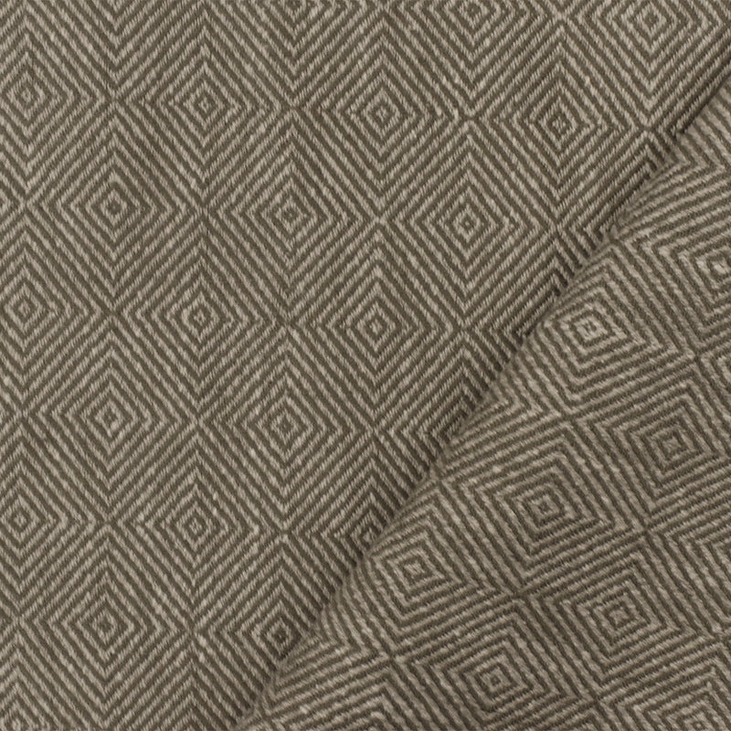 Taupe-Brown Diamond Twill Woven Home Decorating Fabric