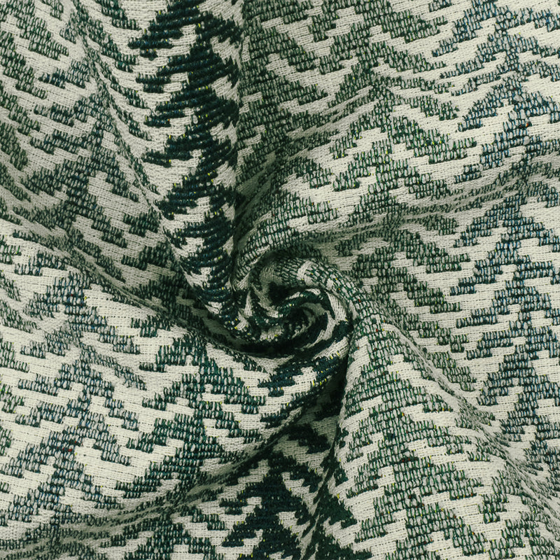 4 YD PC-Green-Beige-Multi Poly-Cotton Abstract Tapestry Home Decorating Fabric
