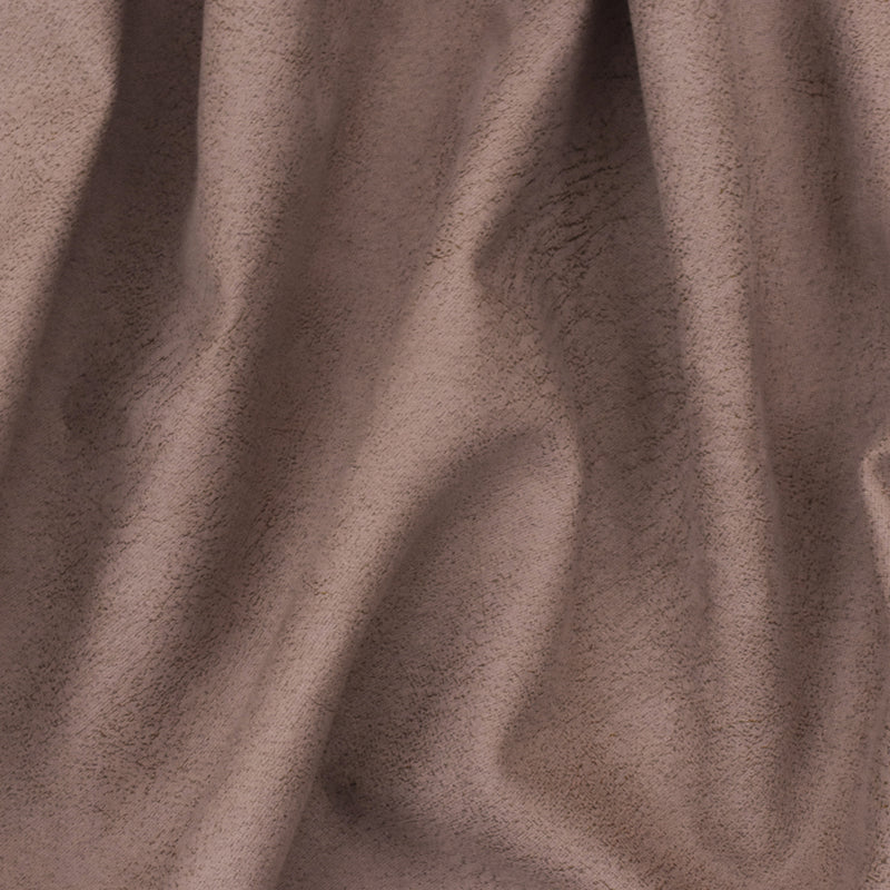 Taupe Pink Texture Poly Faux Suede Woven Home Decorating Fabric