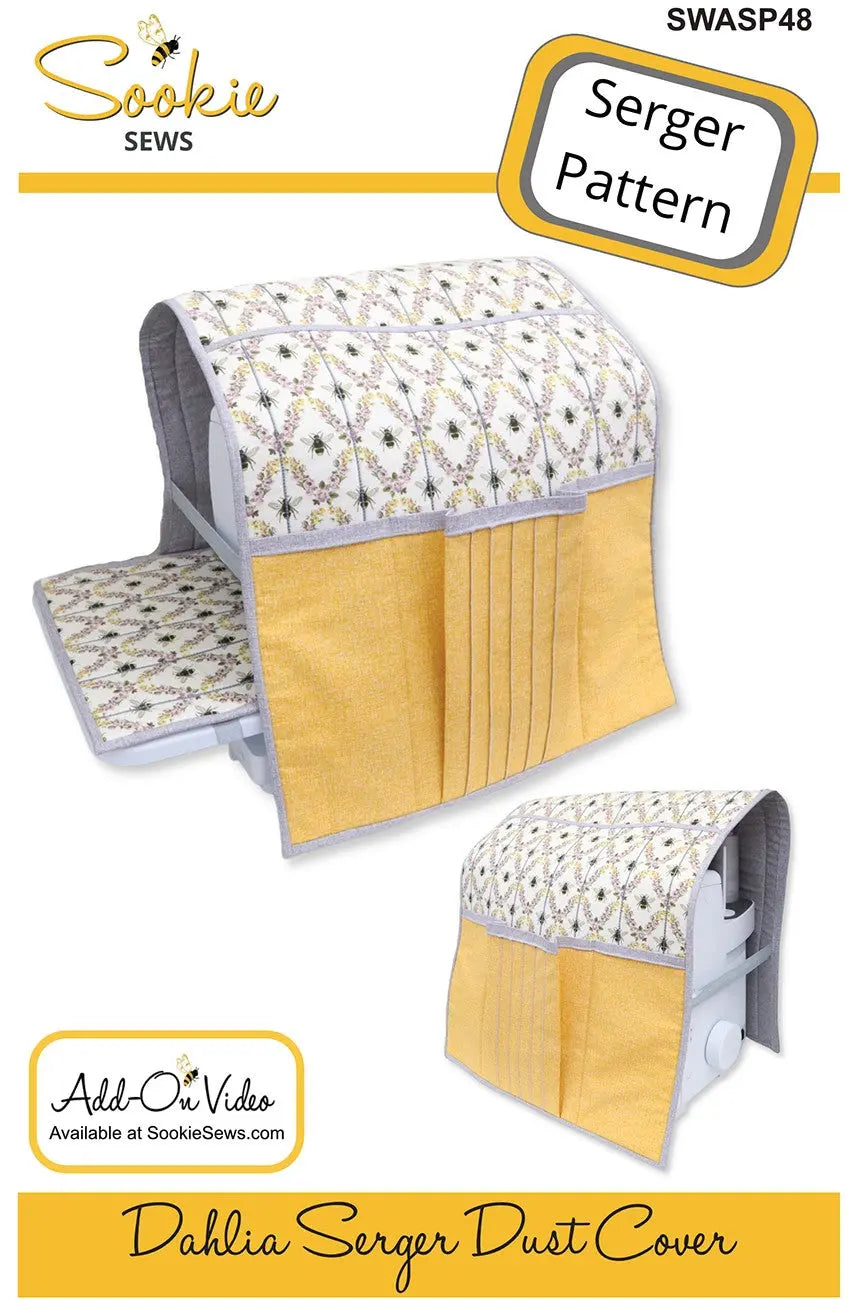 Dahlia Serger Dust Cover — Fabric Depot