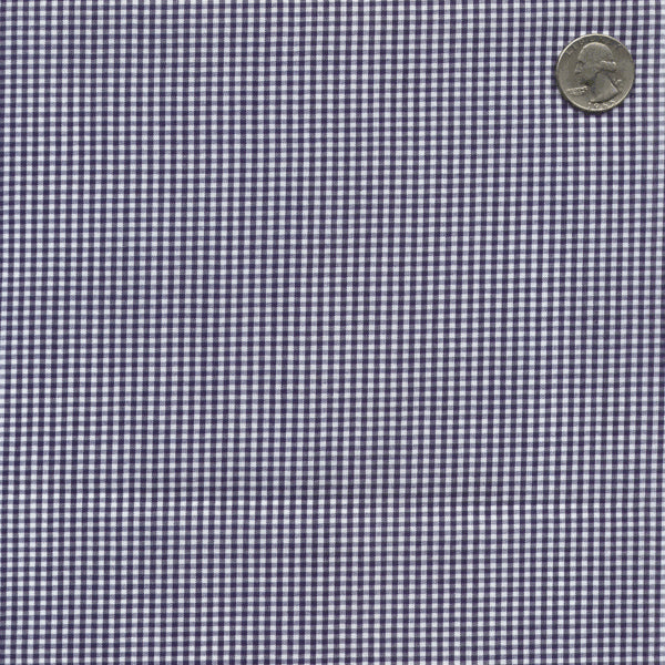 20 YD Bolt-Navy 1/16 Inch Gingham Fabric