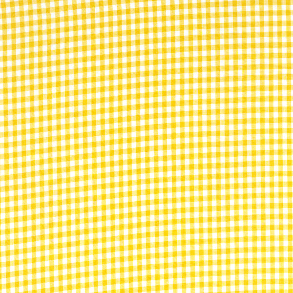 20 YD Bolt-Yellow 1/8 Inch Gingham Fabric