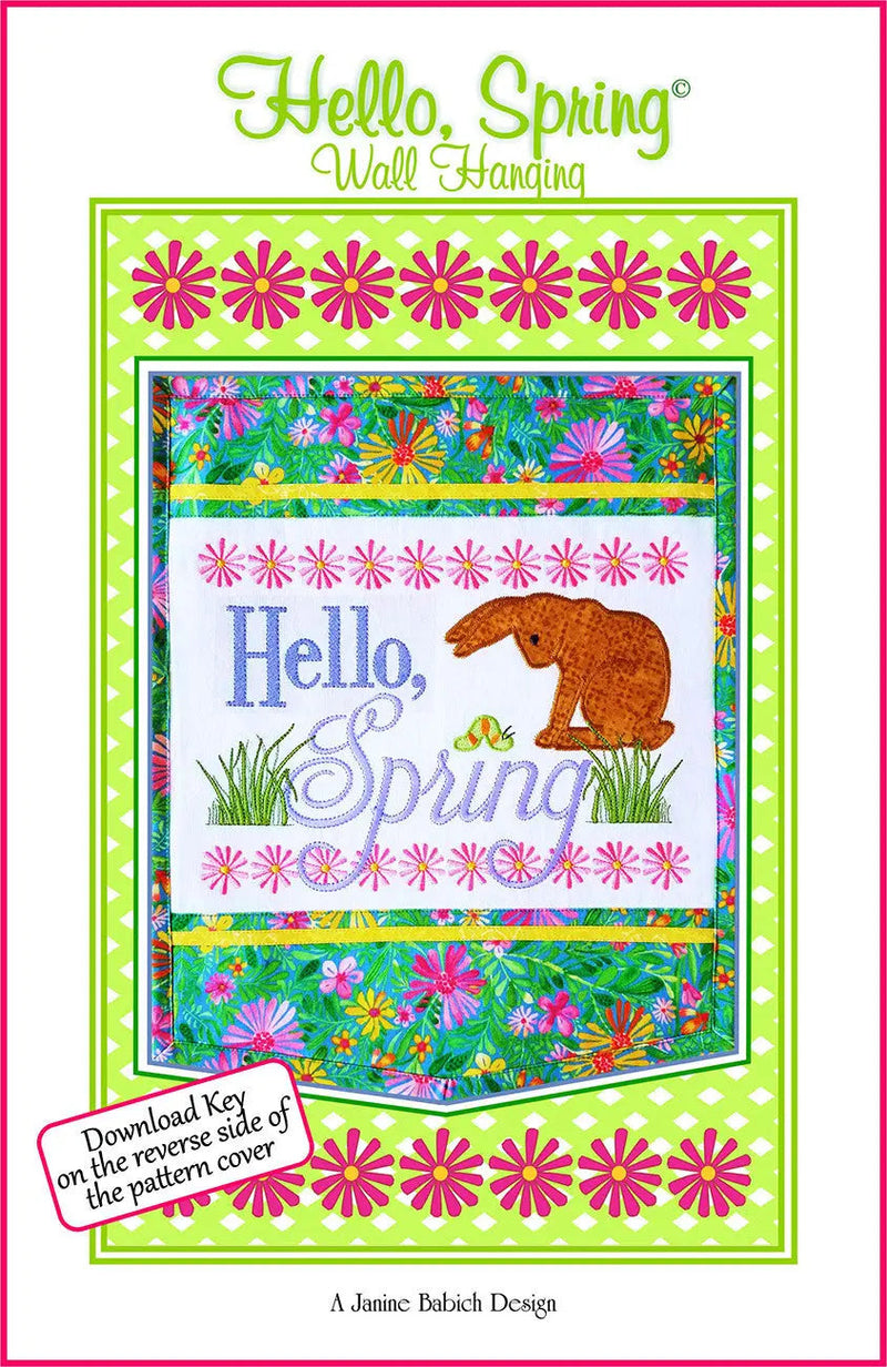 Hello Spring Wall Hanging