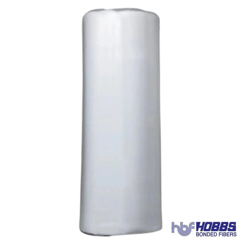 Hobbs Bleached Heirloom Wide Batting Roll 100% Cotton with Scrim 96"
