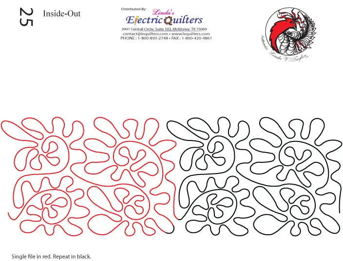 025 Inside Out Pantograph by Linda V. Taylor