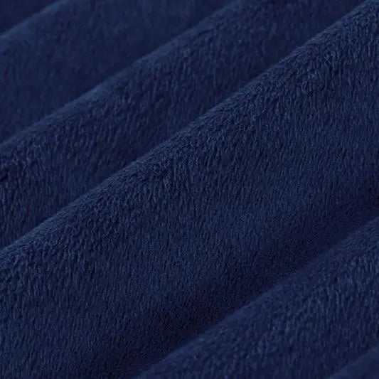 Midnight Blue Cuddle 3 Extra Wide Solid Fabric per yard