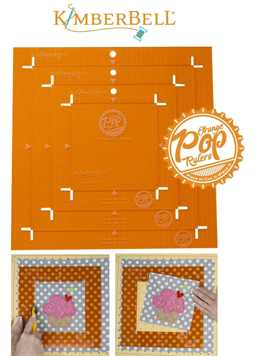 Orange Pop Rulers Square Set – Fabric Depot