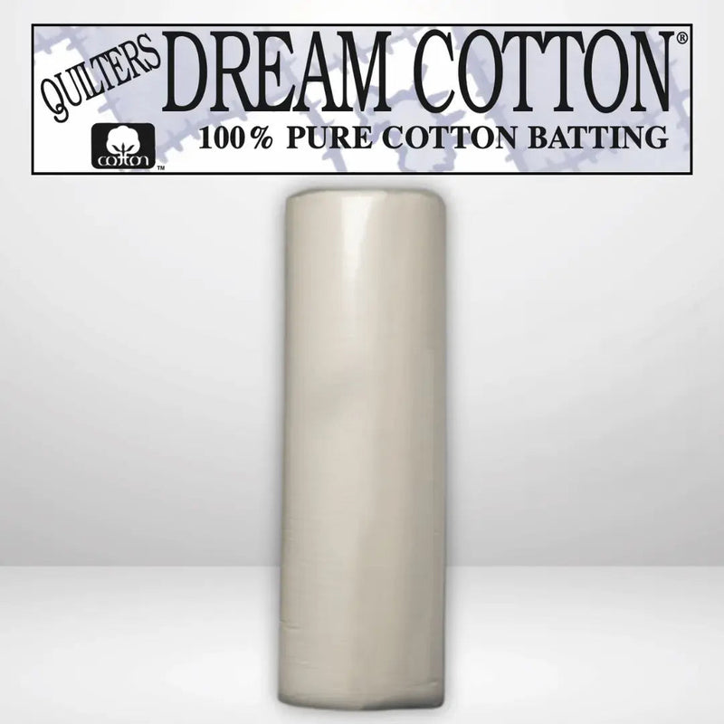 Quilters Dream Deluxe Natural Cotton Batting King Roll - 120" x 30 yards -- AVAILABLE FOR PRE-ORDER - ROUGHLY 8 WEEKS