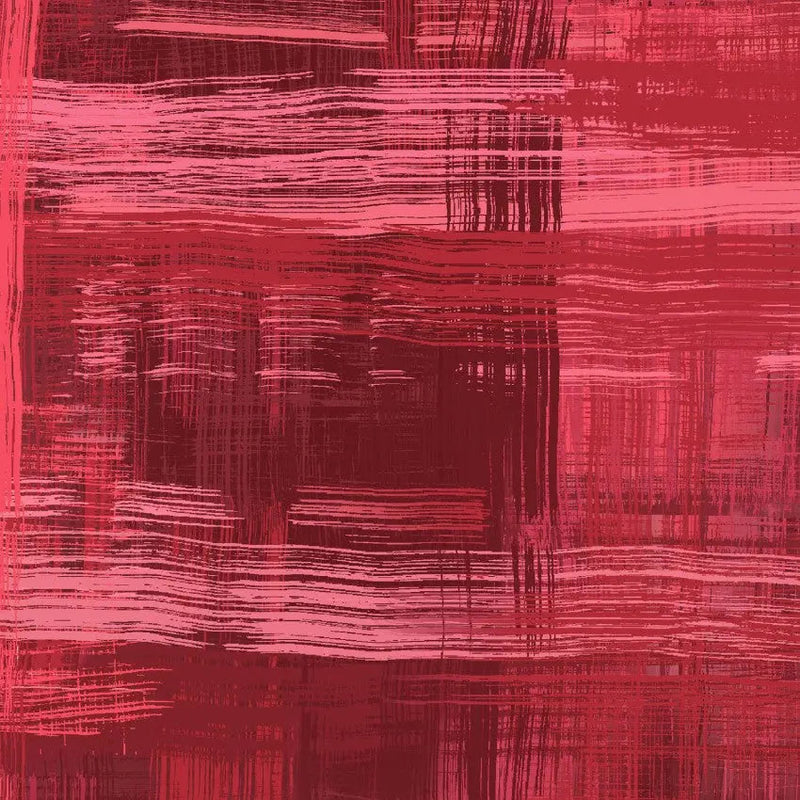 Red Colorfield Cotton Wideback Fabric per yard