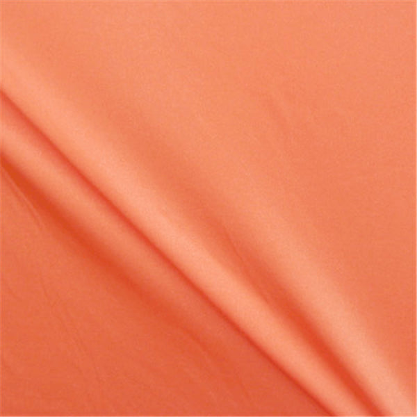 Cantaloupe Shiny Tricot Bolt Fabric