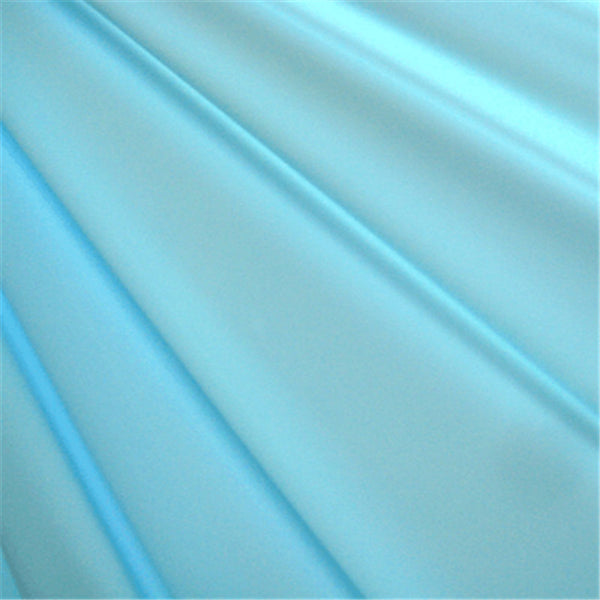 Baby Blue Shiny Tricot Bolt Fabric