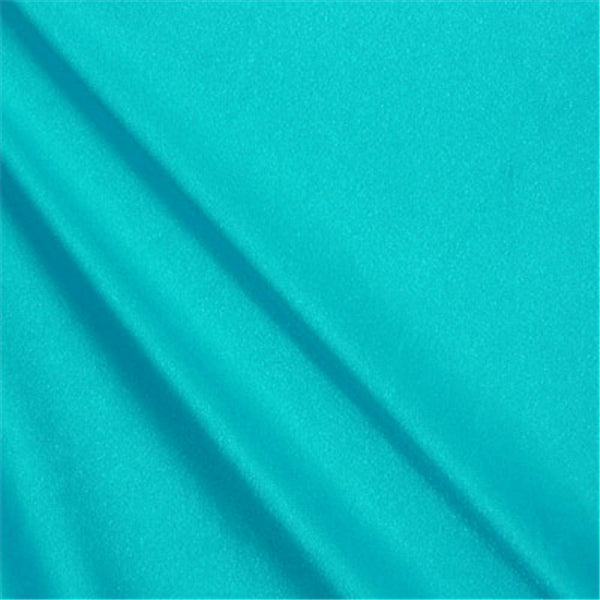 Arabian Blue Shiny Tricot Bolt Fabric