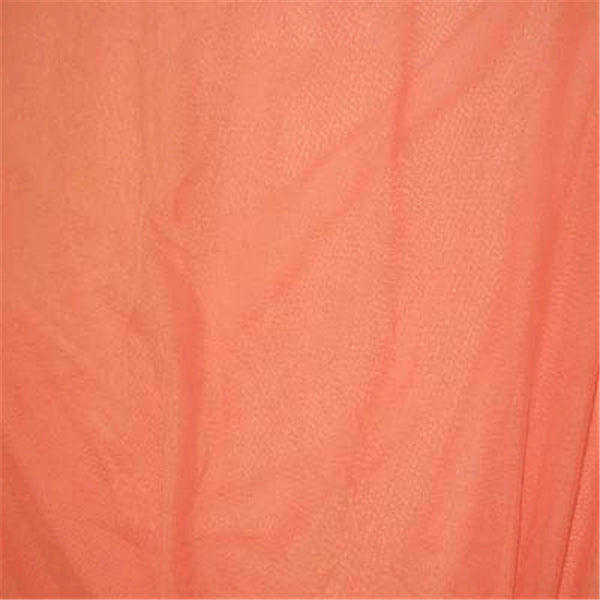 Cantaloupe Stretch Mesh Bolt Fabric