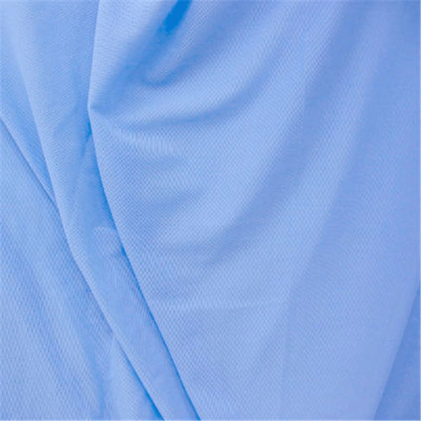 Sky Blue Stretch Mesh Bolt Fabric
