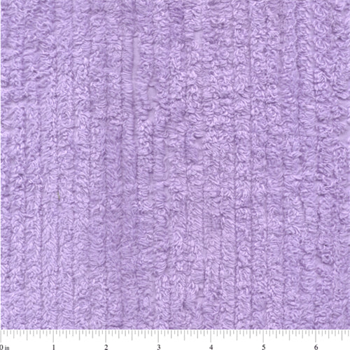 10 YD Bolt-Lilac Cotton Chenille Fabric