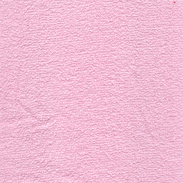 Pink Terry Cloth Fabric - Reorderable