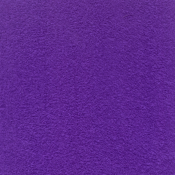 12 YD Bolt-Purple Terry Cloth Fabric