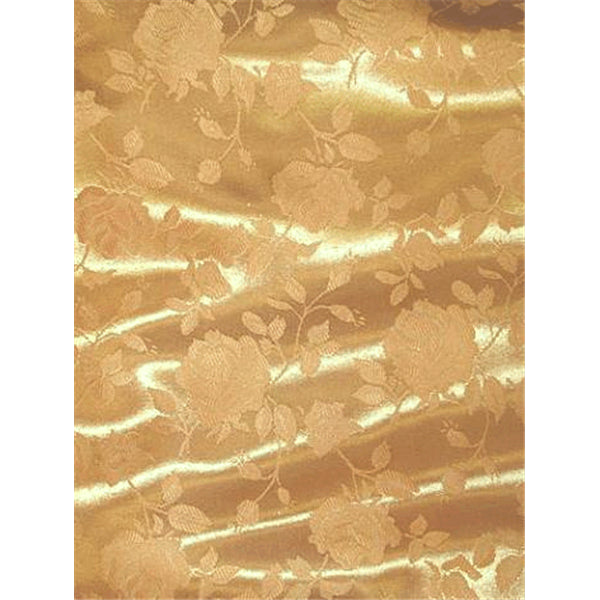 15 YD Bolt-Gold Jacquard Fabric