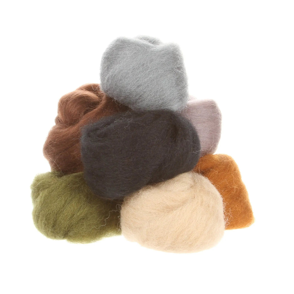 Stobi Rustic Wool Wool Roving Assortment Rustic – Fabric Depot